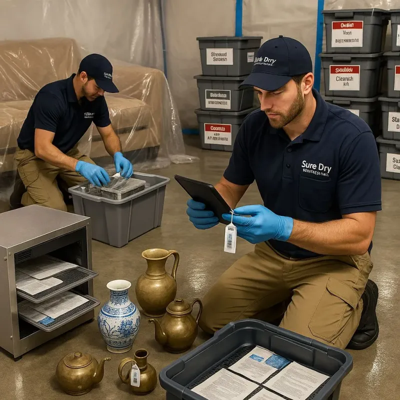 Content Protection and Restoration process in Ledyard, CT